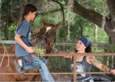 THOROUGHBRED AFTERCARE PHOTO.