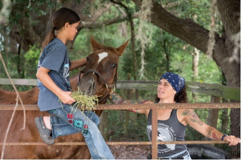 TB AFTERCARE THOROUGHBRED AFTERCARE PHOTO.