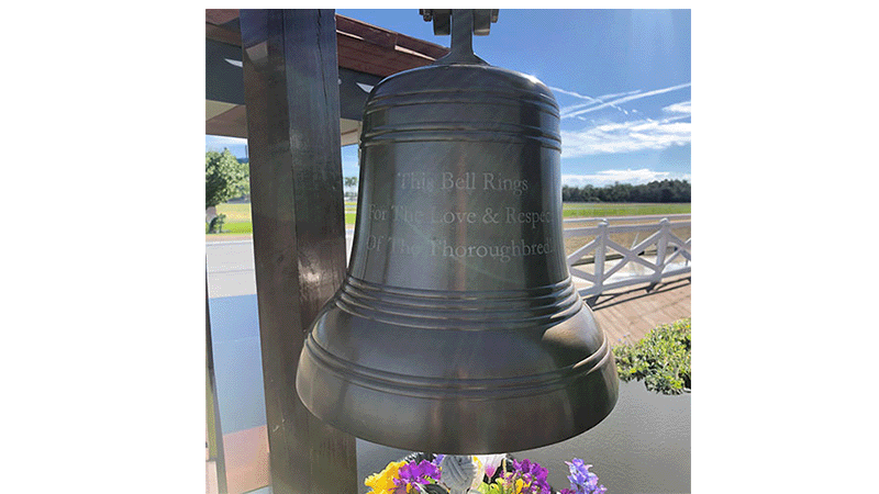 Tampa Bay Downs: GIVING BACK TO RETIRED RACEHORSES FOCUS OF ‘RING THE BELL’ PROGRAM
